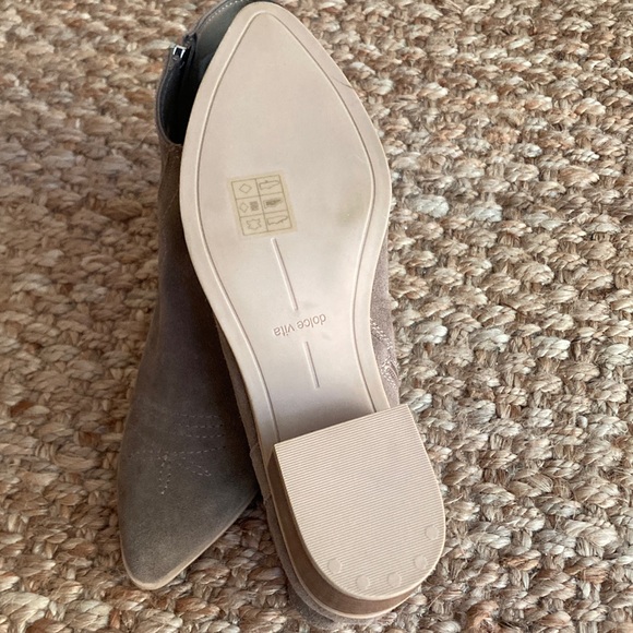 New: Dolce Vita x Anthropologie Amisha Western Boot. Suede. Size 8 - Picture 12 of 12